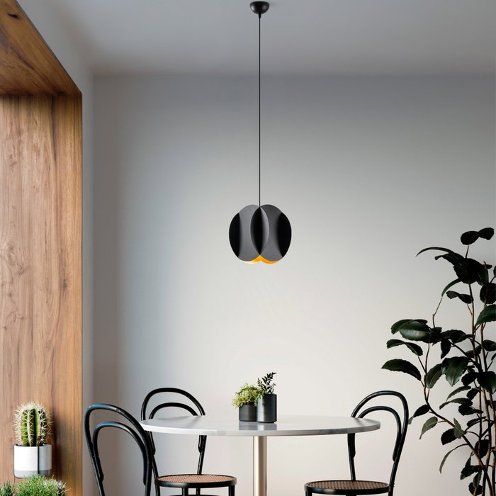 Opviq Lámpara de araña Corner - Negro